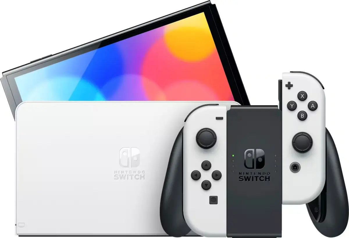 Nintendo Switch OLED + Mario Wonder Foto 3